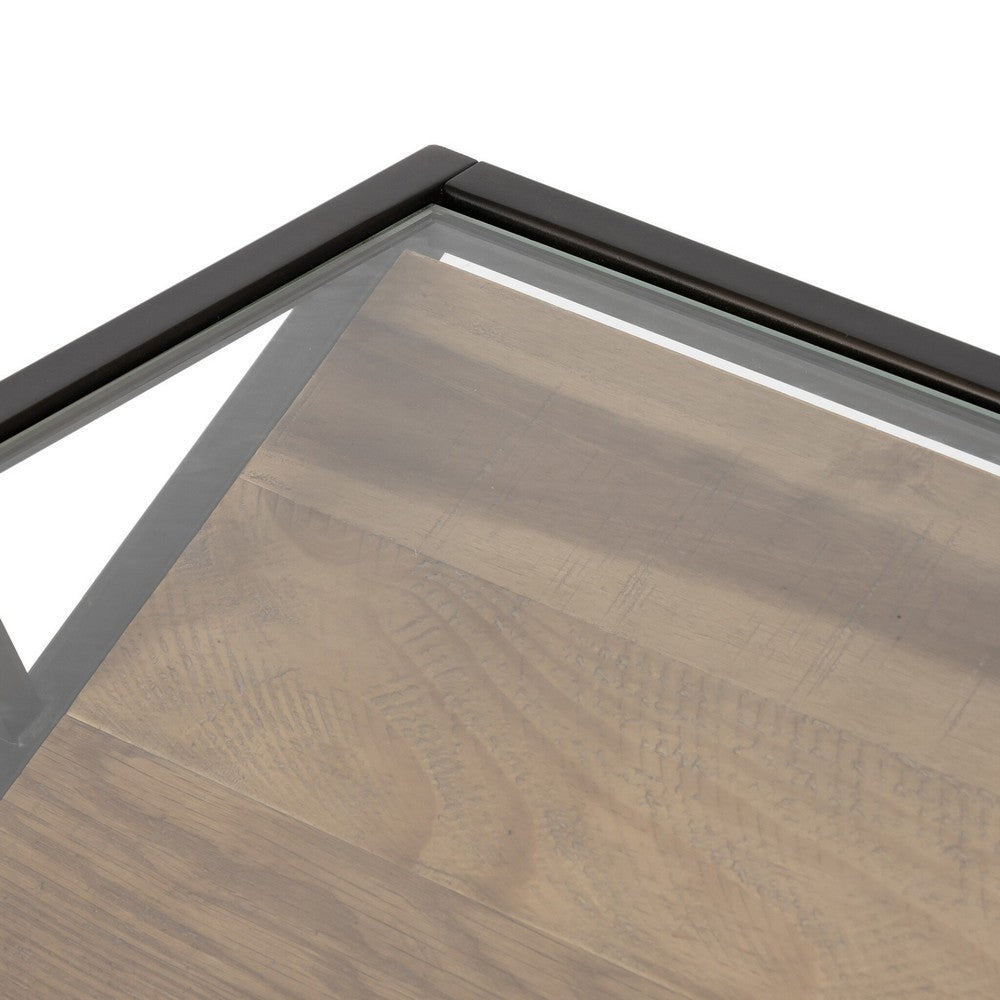 Four Hands - Haiden - Mondrian Side Table - Gunmetal - VWEM-095A-WE_CLOSEOUT view 4
