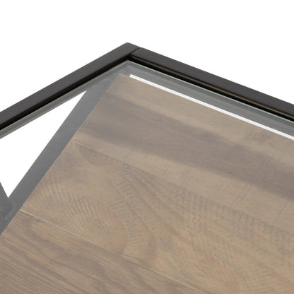 Four Hands - Haiden - Mondrian Side Table - Gunmetal - VWEM-095A-WE_CLOSEOUT view 4