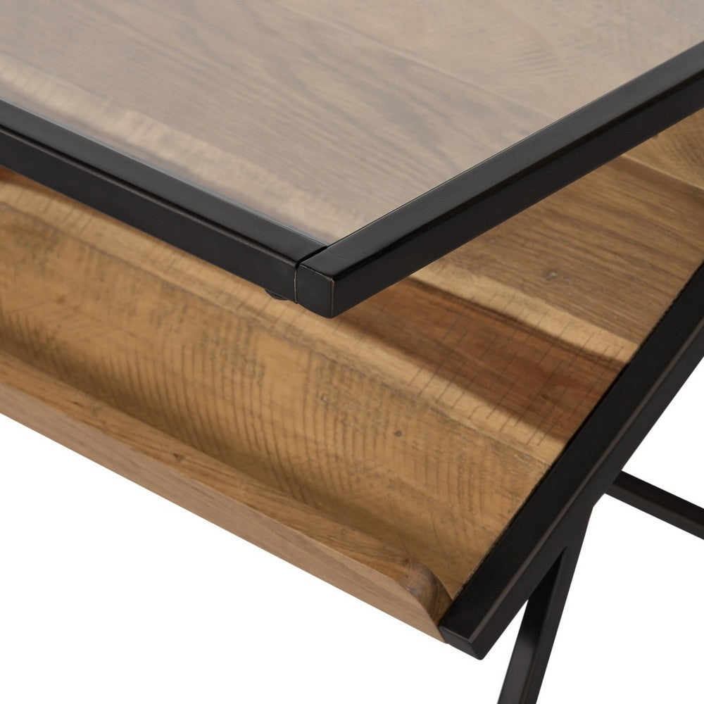 Four Hands - Haiden - Mondrian Side Table - Gunmetal - VWEM-095A-WE_CLOSEOUT view 5