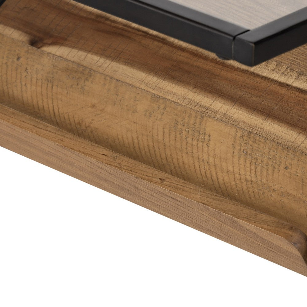 Four Hands - Haiden - Mondrian Side Table - Gunmetal - VWEM-095A-WE_CLOSEOUT view 6