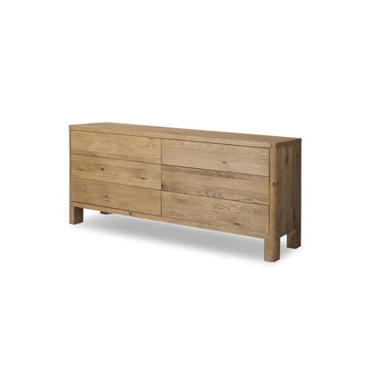 Four Hands - Haiden - Noeline 6-Drawer Dresser - Resawn Worn Oak - 240593-002 veiw 1