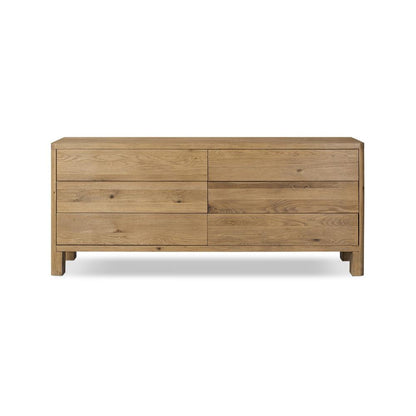 Four Hands - Haiden - Noeline 6-Drawer Dresser - Resawn Worn Oak - 240593-002 veiw 2