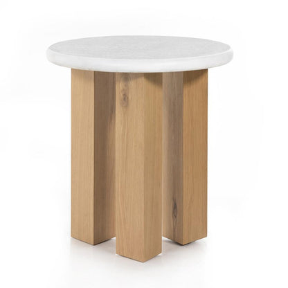 Four Hands - Haiden - Odin Nightstand - Stucco White - 226198-001 veiw 1