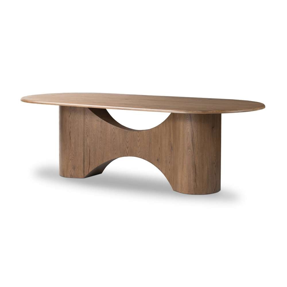 Four Hands - Haiden - Olexey Oval Dining Table - Rubbed Light - 236474-001 veiw 11