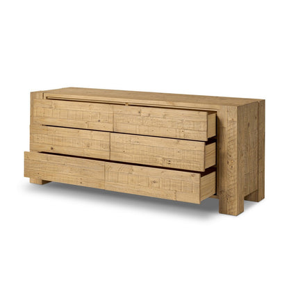 Four Hands - Haiden - Perot 6 Drawer Dresser - Light Blonde Pine - 245422-002_CLOSEOUT view 4