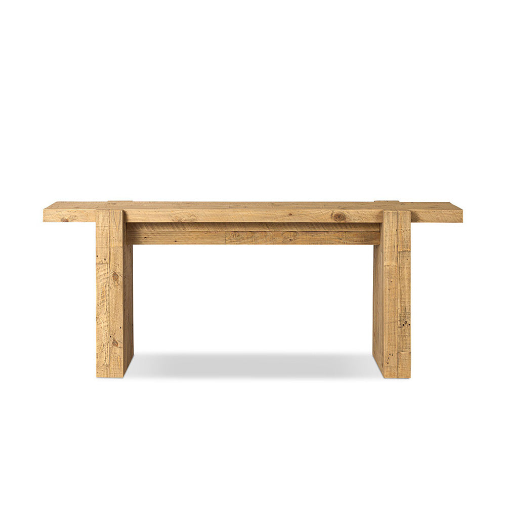 Four Hands - Haiden - Perot Console Table - Light Blonde Pine - 245636-002_CLOSEOUT view 2