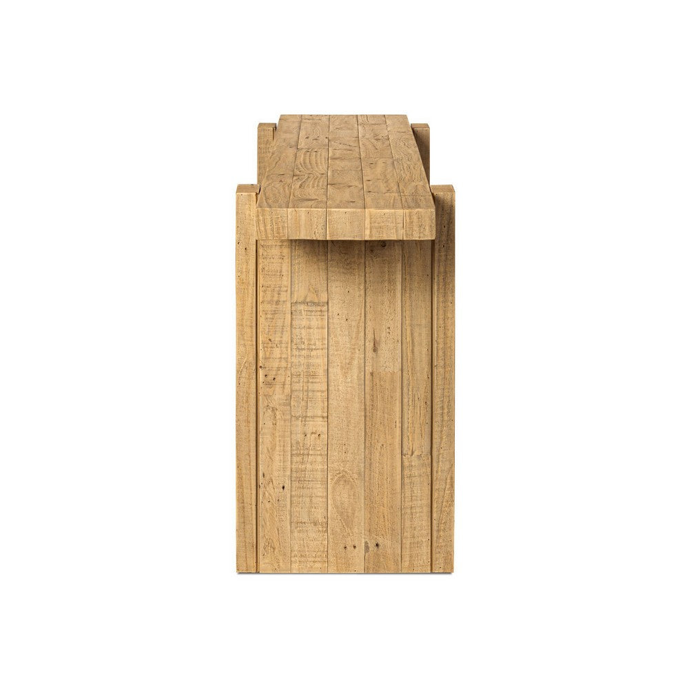 Four Hands - Haiden - Perot Console Table - Light Blonde Pine - 245636-002_CLOSEOUT view 3