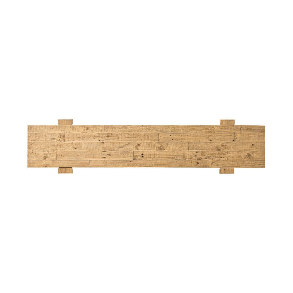 Four Hands - Haiden - Perot Console Table - Light Blonde Pine - 245636-002_CLOSEOUT view 4