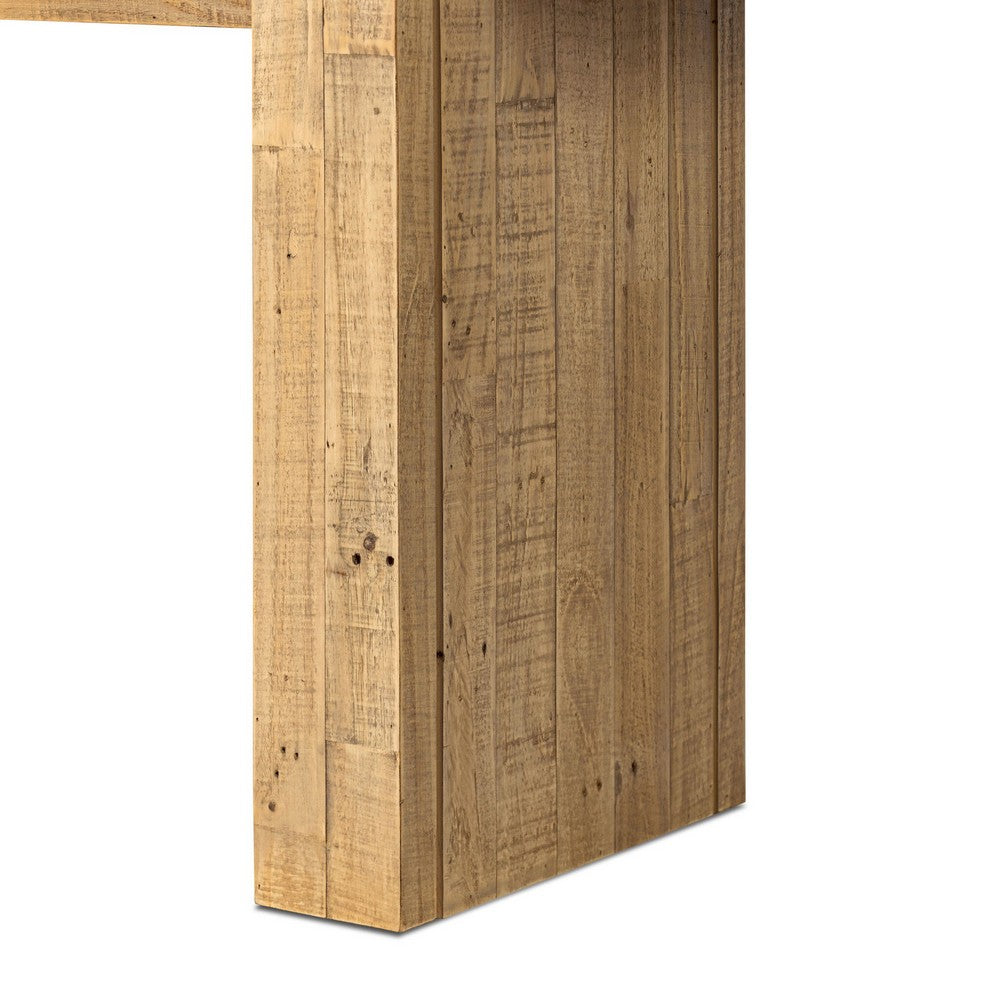 Four Hands - Haiden - Perot Console Table - Light Blonde Pine - 245636-002_CLOSEOUT view 7