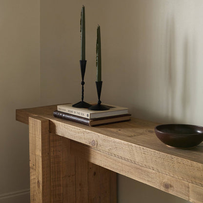 Four Hands - Haiden - Perot Console Table - Light Blonde Pine - 245636-002_CLOSEOUT view 9