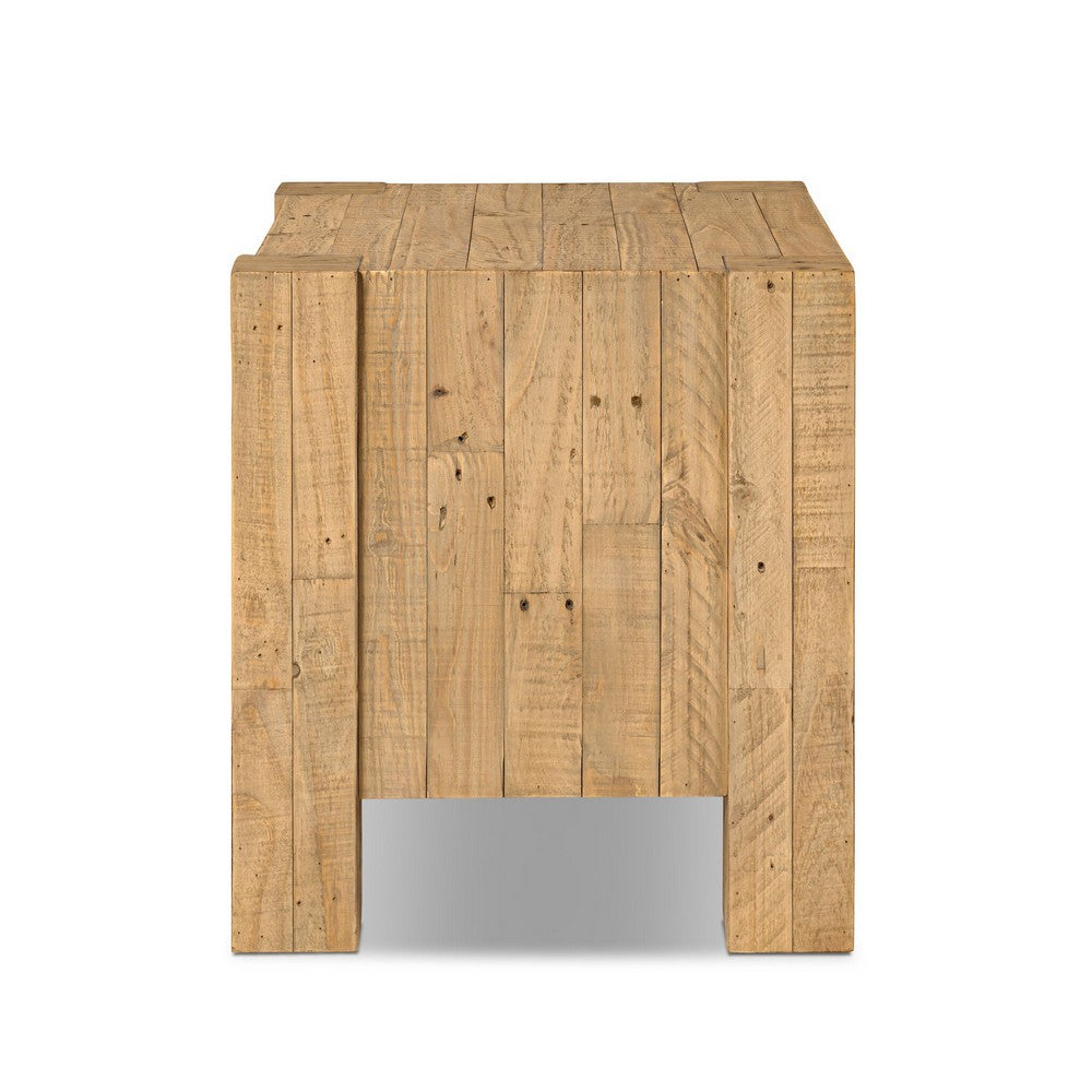 Four Hands - Haiden - Perot Nightstand - Light Blonde Pine - 245424-002_CLOSEOUT view 3