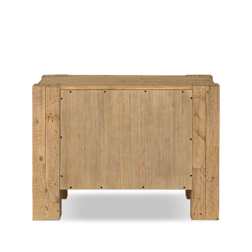 Four Hands - Haiden - Perot Nightstand - Light Blonde Pine - 245424-002_CLOSEOUT view 5