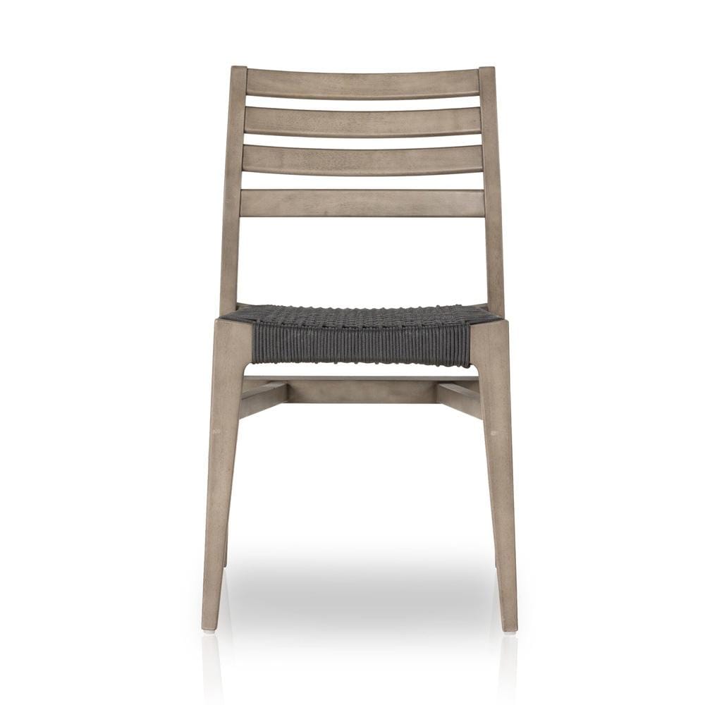 Four Hands - Halsted - Audra Outdoor Dining Chair - Slate Grey Rope - 227356-003 veiw 2