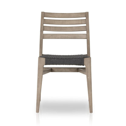 Four Hands - Halsted - Audra Outdoor Dining Chair - Slate Grey Rope - 227356-003 veiw 2