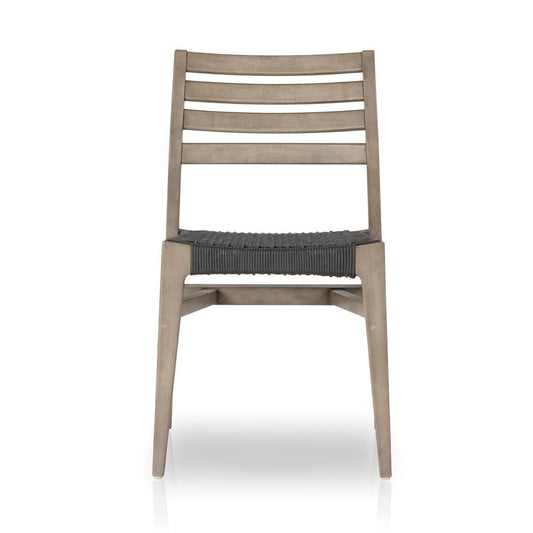 Four Hands - Halsted - Audra Outdoor Dining Chair - Slate Grey Rope - 227356-003 veiw 2