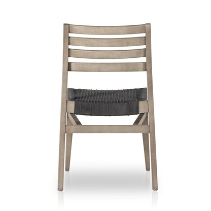 Four Hands - Halsted - Audra Outdoor Dining Chair - Slate Grey Rope - 227356-003 veiw 4