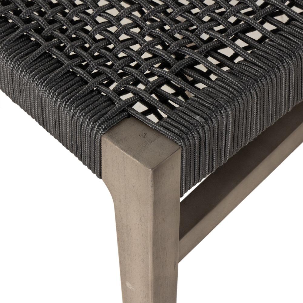 Four Hands - Halsted - Audra Outdoor Dining Chair - Slate Grey Rope - 227356-003 veiw 7