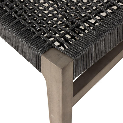 Four Hands - Halsted - Audra Outdoor Dining Chair - Slate Grey Rope - 227356-003 veiw 7