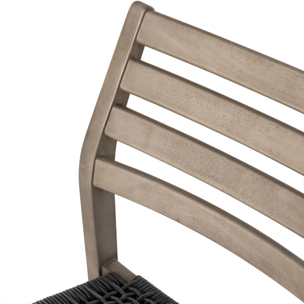 Four Hands - Halsted - Audra Outdoor Dining Chair - Slate Grey Rope - 227356-003 veiw 9