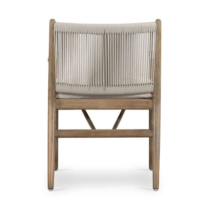 Four Hands - Halsted - Rosen Outdoor Dining Armchair-Natural - 227362-001 veiw 2