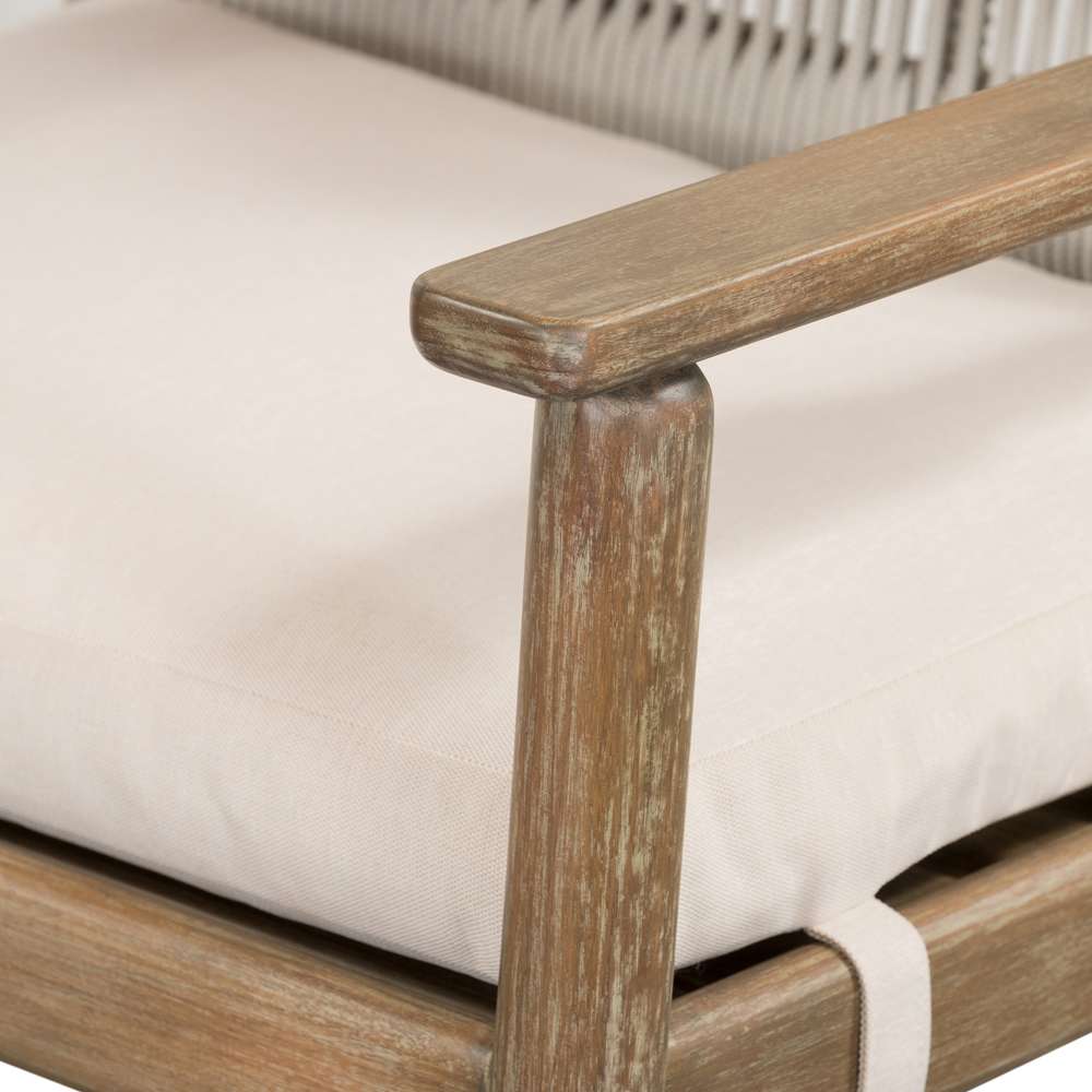 Four Hands - Halsted - Rosen Outdoor Dining Armchair-Natural - 227362-001 veiw 5