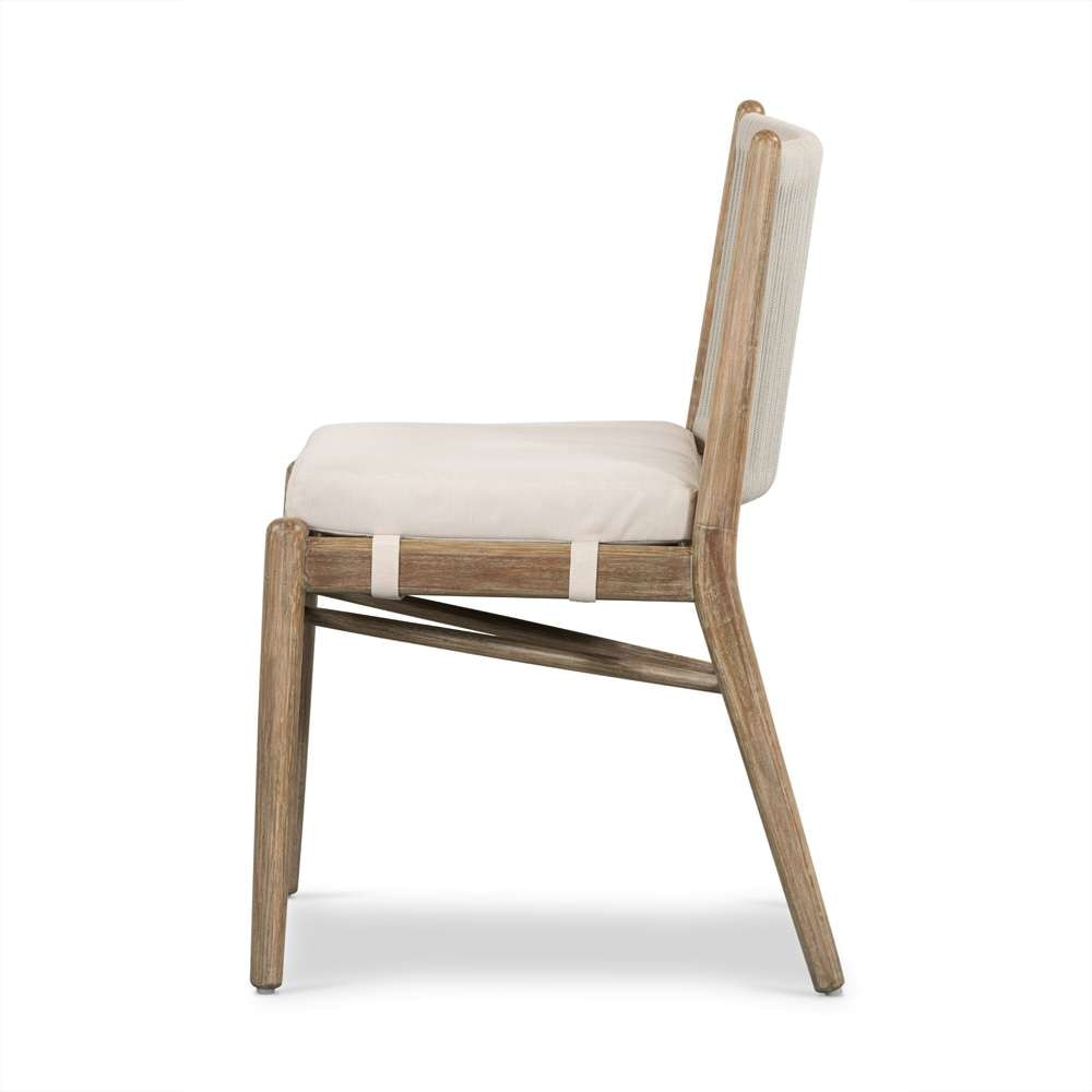 Four Hands - Halsted - Rosen Outdoor Dining Chair-Natural Eucal - 227345-001 veiw 8