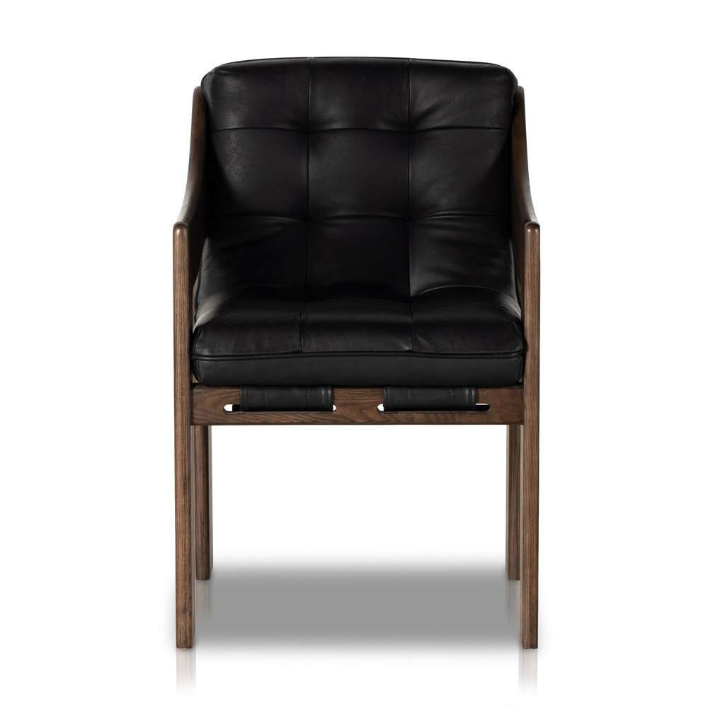 Four Hands - Halston Dining Armchair - Heirloom Black - 229431-002 veiw 2