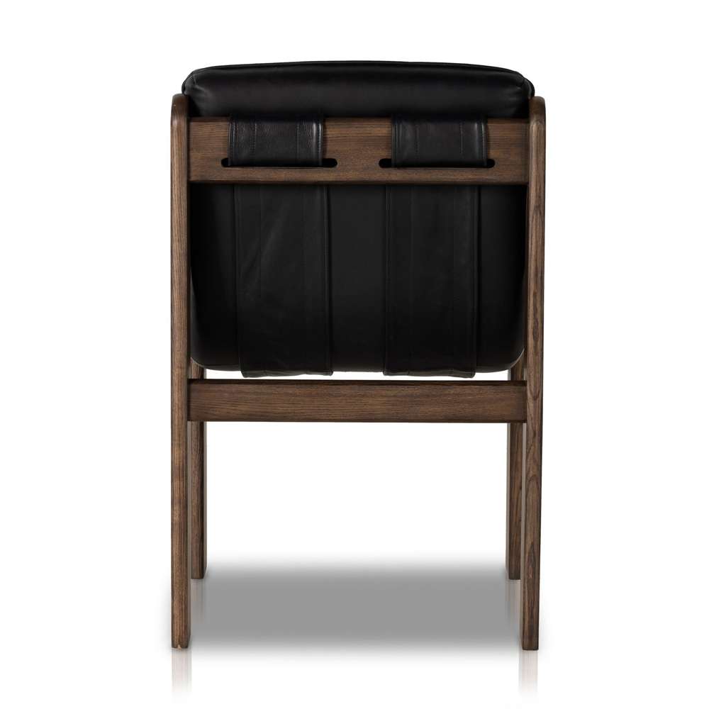 Four Hands - Halston Dining Armchair - Heirloom Black - 229431-002 veiw 3