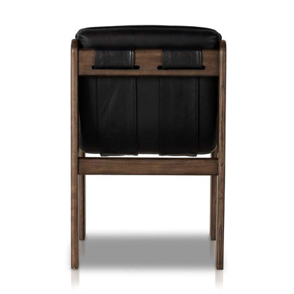 Four Hands - Halston Dining Armchair - Heirloom Black - 229431-002 veiw 3