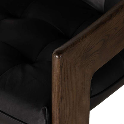 Four Hands - Halston Dining Armchair - Heirloom Black - 229431-002 veiw 9