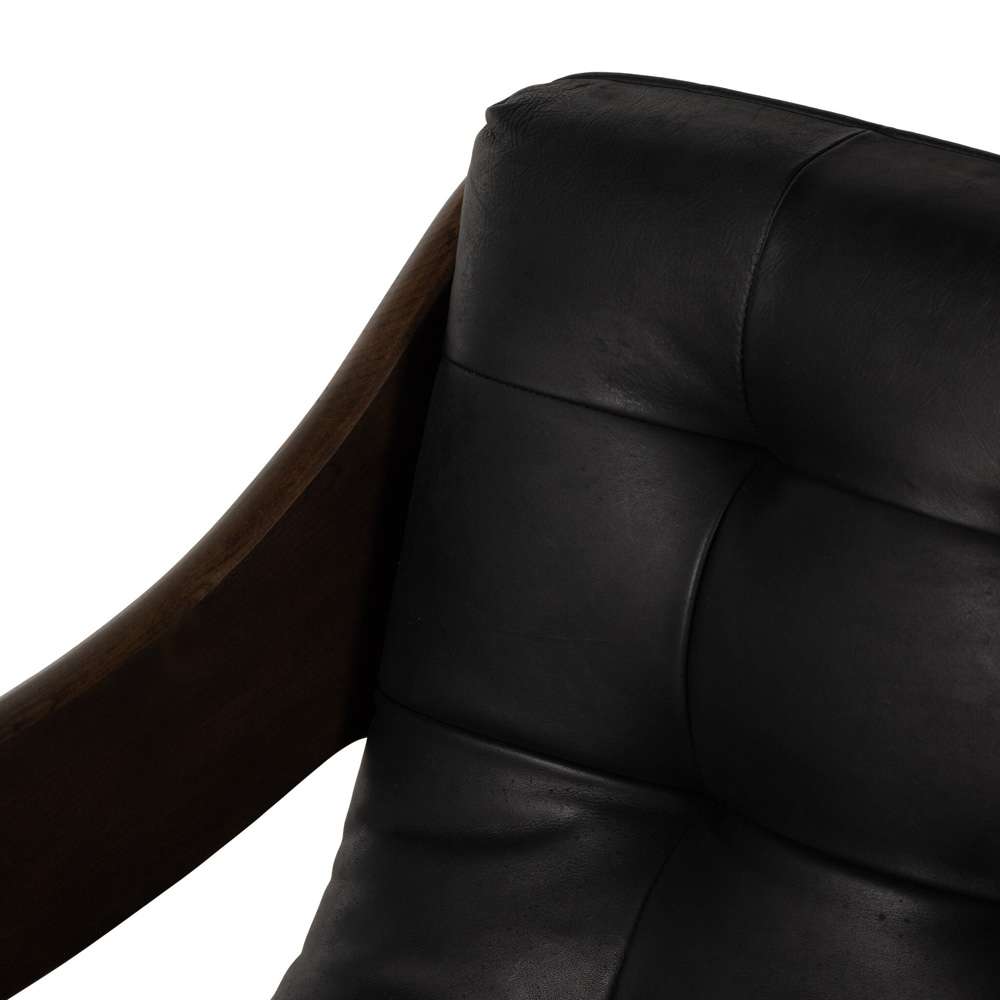 Four Hands - Halston Dining Armchair - Heirloom Black - 229431-002 veiw 10