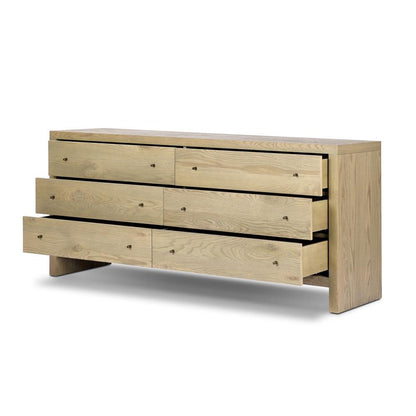 Four Hands - Hamilton - Torrington 6 Drawer Dresser - Sandy Oak Resawn - 238221-002 veiw 3