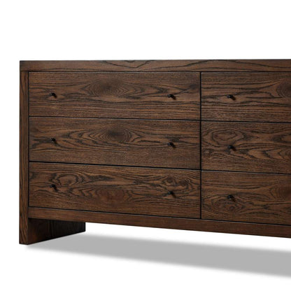 Four Hands - Hamilton - Torrington 6 Drawer Dresser - Umber Oak - 238221-001 veiw 3