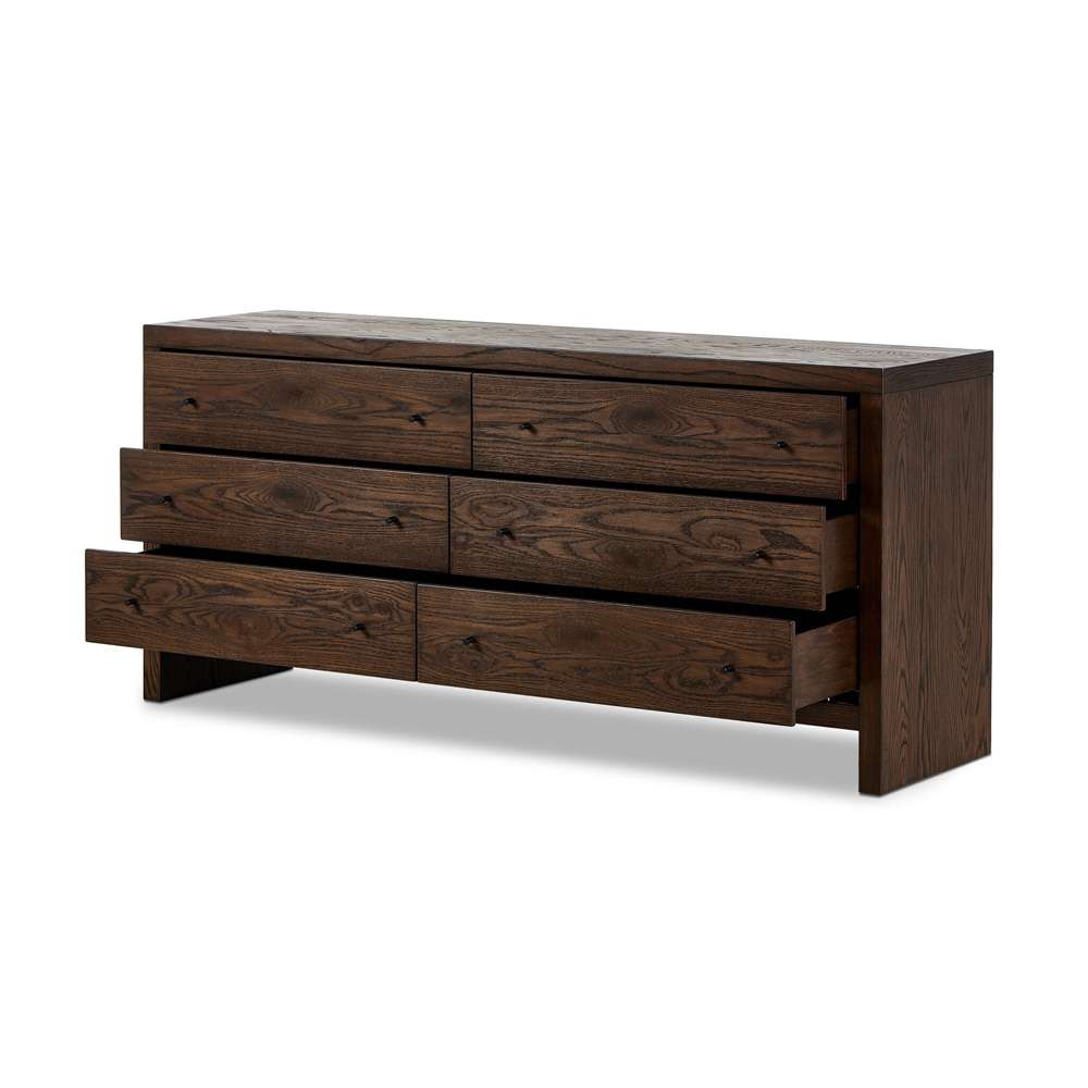 Four Hands - Hamilton - Torrington 6 Drawer Dresser - Umber Oak - 238221-001 veiw 12