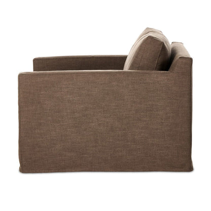 Four Hands - Hampton Slipcover Swivel Chair - Antwerp Cafe - 237989-003 view 3