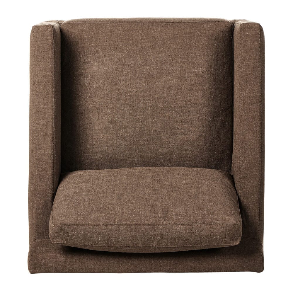 Four Hands - Hampton Slipcover Swivel Chair - Antwerp Cafe - 237989-003 view 8