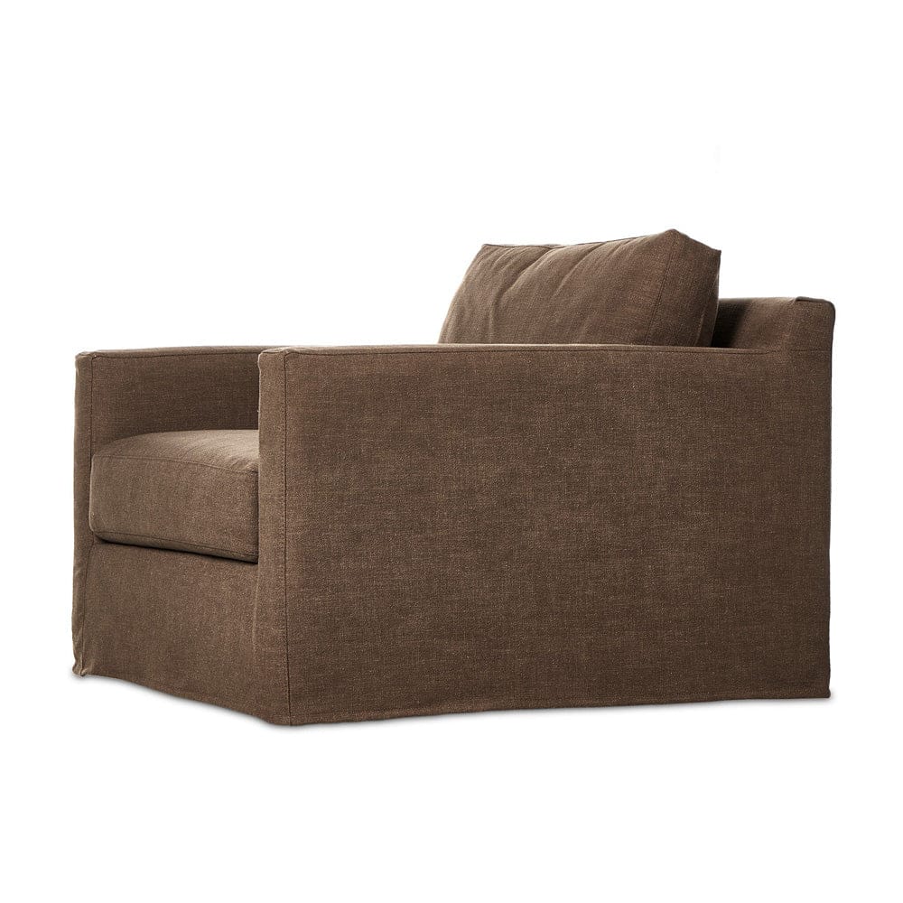 Four Hands - Hampton Slipcover Swivel Chair - Antwerp Cafe - 237989-003 view 11