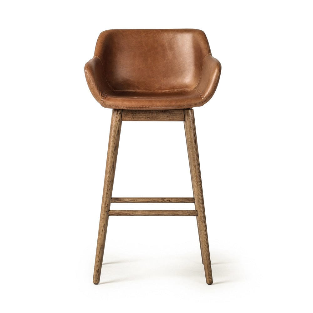 Four Hands - Hannah Swivel Bar Stool - Sonoma Chestnut - 237909-007 view 1