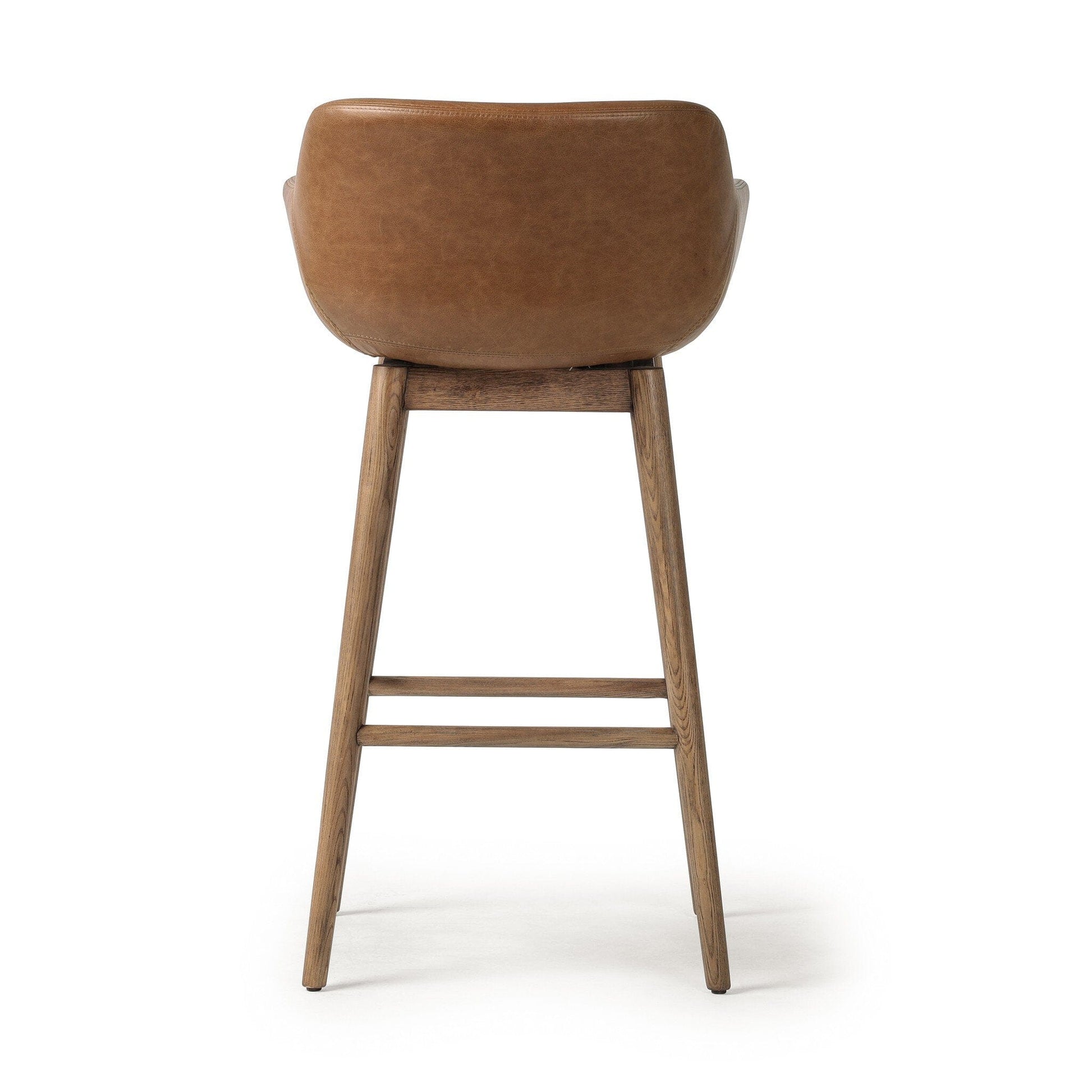 Four Hands - Hannah Swivel Bar Stool - Sonoma Chestnut - 237909-007 view 6