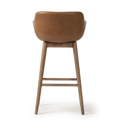 Four Hands - Hannah Swivel Bar Stool - Sonoma Chestnut - 237909-007 view 6