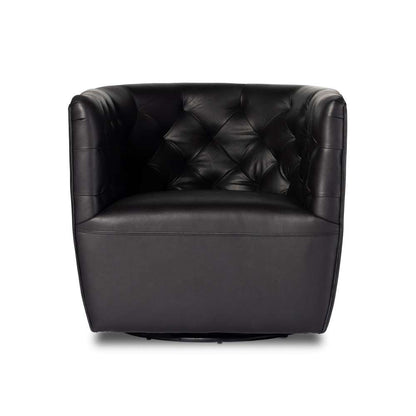 Four Hands - Hanover Swivel Chair - Heirloom Black - 106090-013 veiw 3