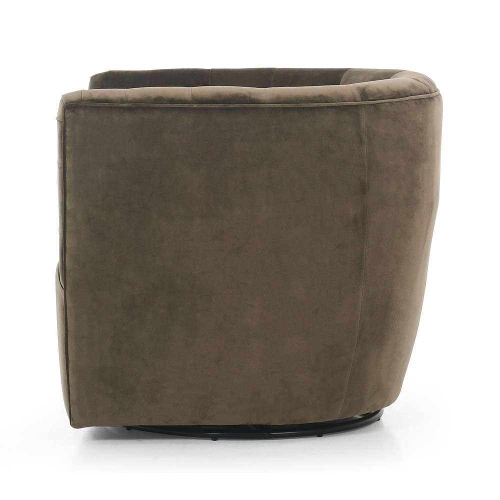 Four Hands - Hanover Swivel Chair - Surrey Olive - 106090-014 veiw 7