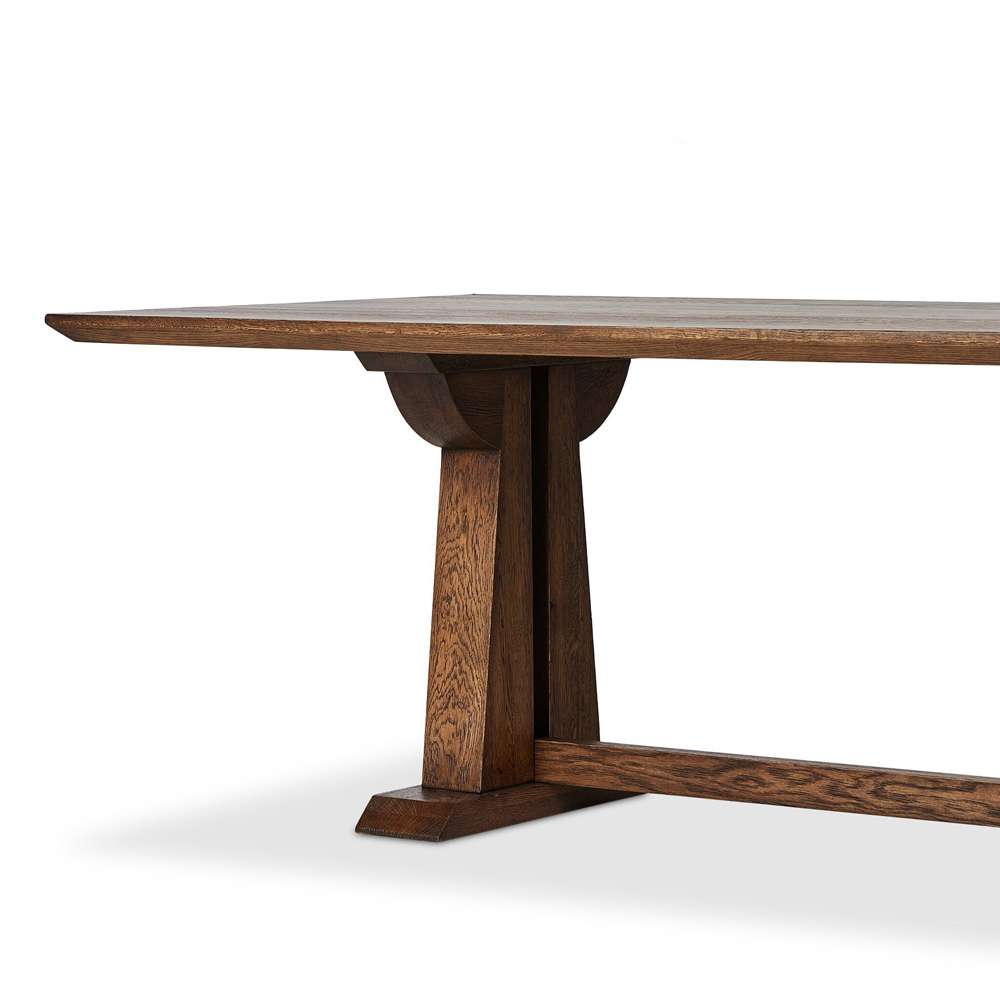 Four Hands - Harmon - Ashwin Dining Table - Brown Oak - 237910-001 veiw 3