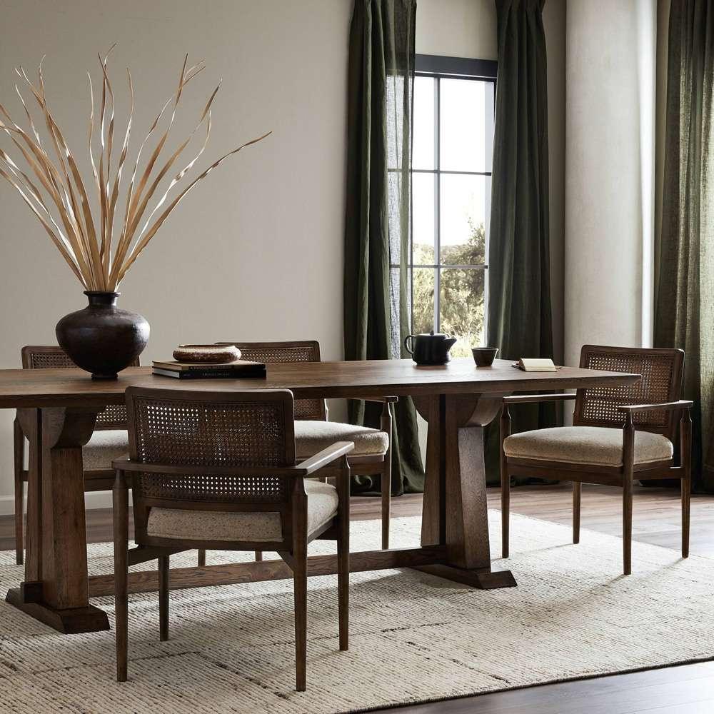 Four Hands - Harmon - Ashwin Dining Table - Brown Oak - 237910-001 veiw 12