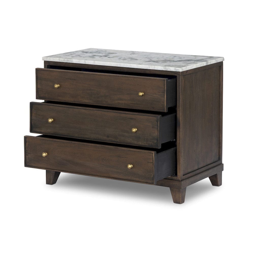 Four Hands - Harmon - Odette Nightstand - Antique Belgium Bleach - 236097-002 view 2