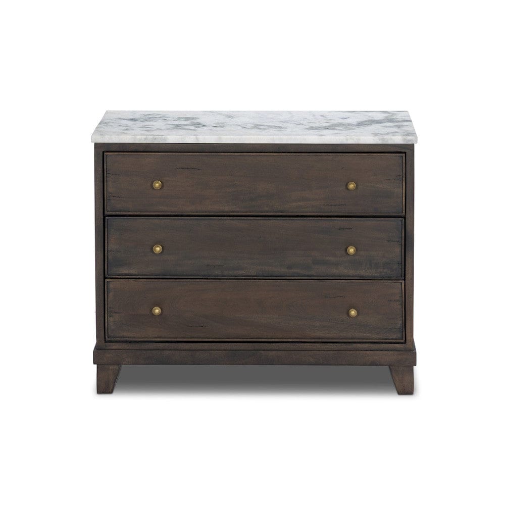 Four Hands - Harmon - Odette Nightstand - Antique Belgium Bleach - 236097-002 view 3