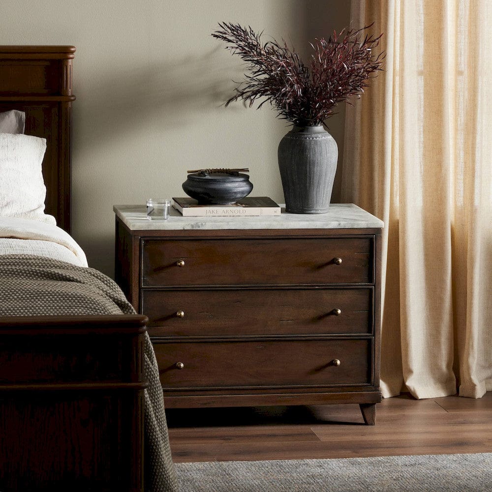 Four Hands - Harmon - Odette Nightstand - Antique Belgium Bleach - 236097-002 view 14