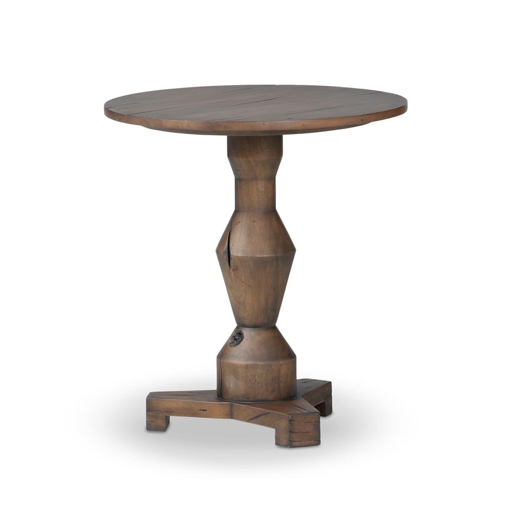 Four Hands - Harmon - Rivi End Table - Aged Belgium Bleach - 241391-001 veiw 1