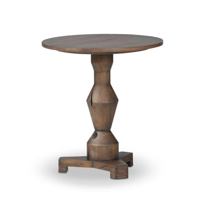 Four Hands - Harmon - Rivi End Table - Aged Belgium Bleach - 241391-001 veiw 1