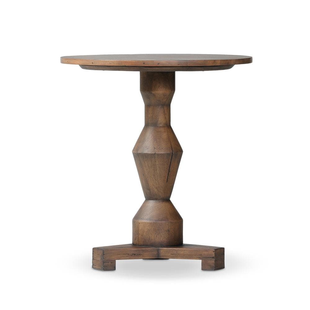 Four Hands - Harmon - Rivi End Table - Aged Belgium Bleach - 241391-001 veiw 2